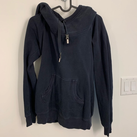 TNA made aritzia scuba neck pull over hoodie (OG $ ~ 80) size small - Picture 3 of 3